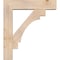 Ekena Millwork Merced Block Smooth Bracket w/ Offset Brace, Douglas Fir, 7 1/2"W x 32"D x 36"H BKT0806X32X36MRC05SDF - alternate 4